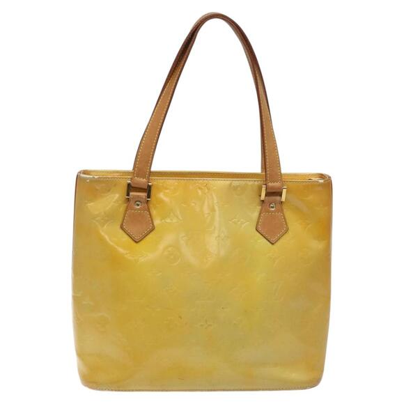 LOUIS VUITTON Monogram Vernis Houston Hand Bag Gris M91053 - Picture 2 of 16